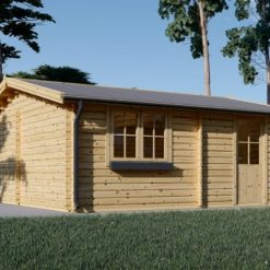 Tregarasje 36m², (6mx6m), 44 mm