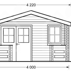 Gjestgiveri SHANON 16m² + 7m² Terrasse