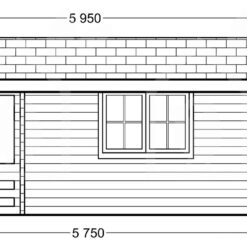 Gjestgiveri SHANON 16m² + 7m² Terrasse