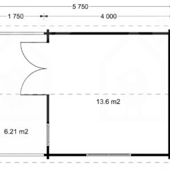 Gjestgiveri SHANON 16m² + 7m² Terrasse