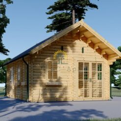 Sommerhus med loft SCOOT 27m² + 11m², 44 mm