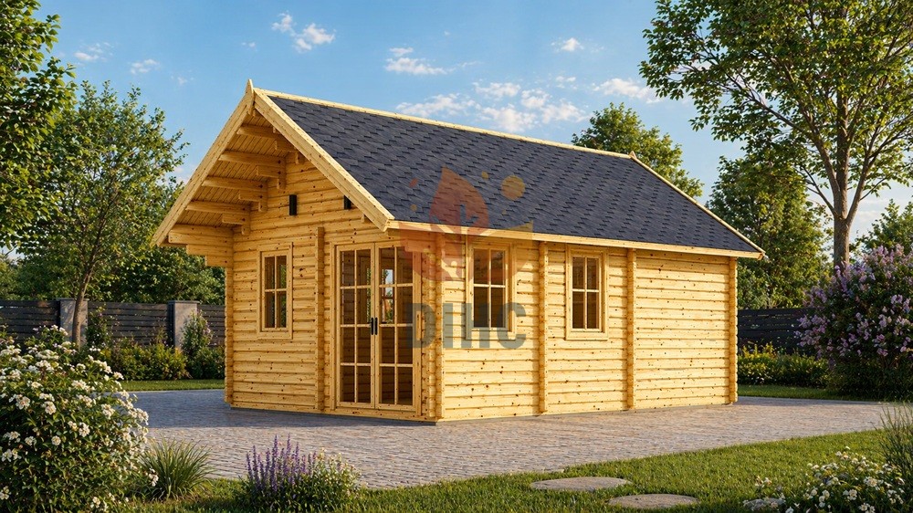 Hytte med hems SCOOT, 27 m² + 9 m²