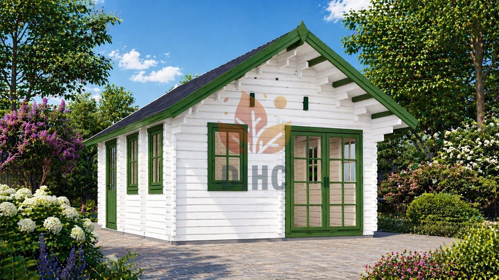 Hytte med hems SCOOT, 27 m² + 9 m²