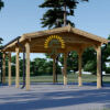 Tre carport Classic 3m x 6m