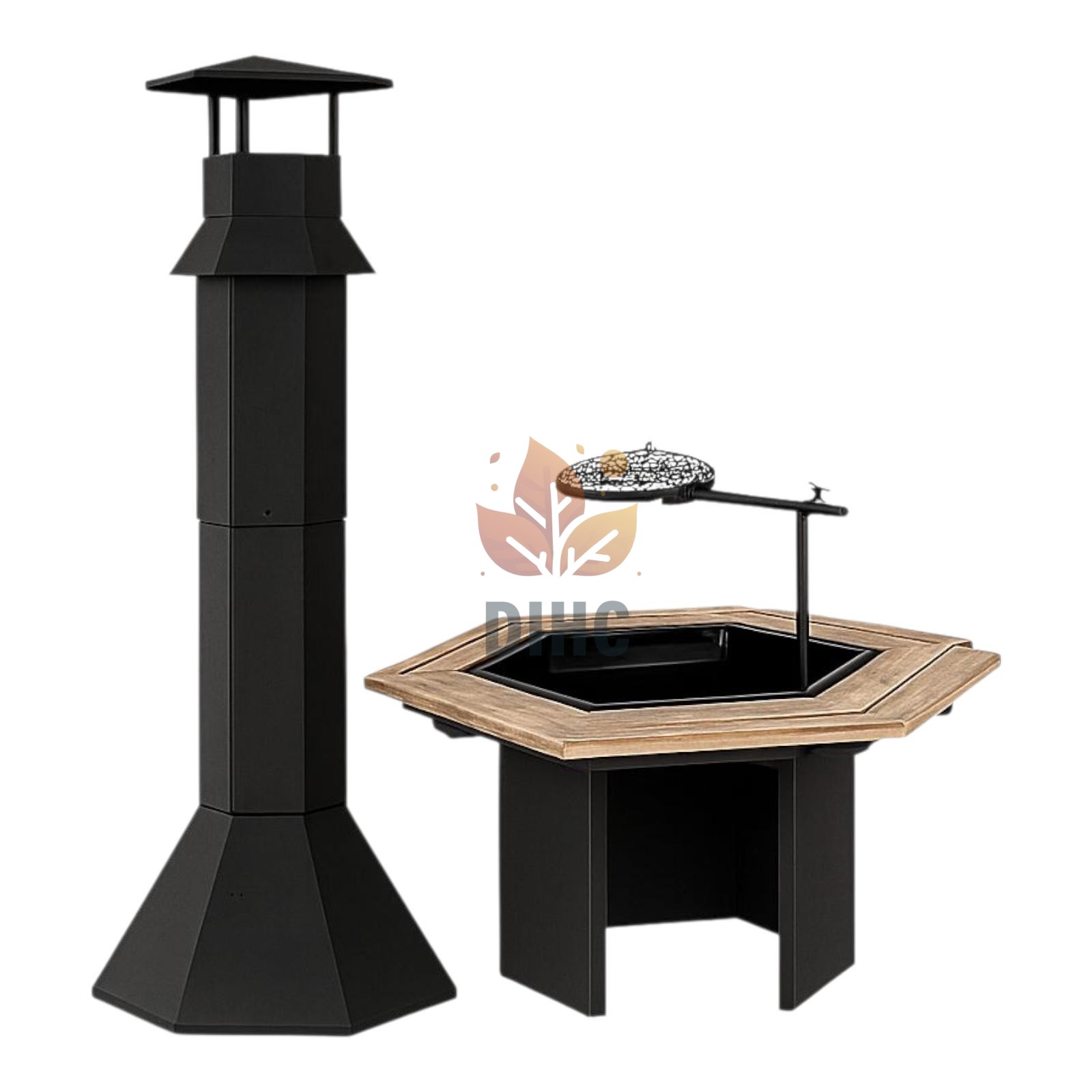Standard 6-kantet BBQ-grill