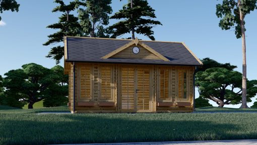 Trehytte Bruxelles 22m², 44mm