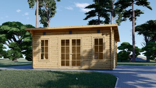 Trehytte ESSEX 19.9m², 44mm