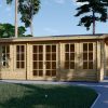 Trehytte DEVON 24m², 44mm