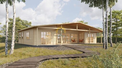 Sommerhus RIVIERA 13 m x 9.2 m