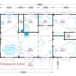 Trehus Limoges 103m²