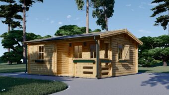 Trehytte NANTES 30m²