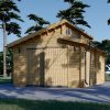 Enkel garasje Twin 24m², 44mm