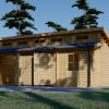 Moderne dobbelgarasje 48m² (8m x 6m), 44 mm