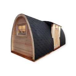 Luksus isolert Camping Pod 6,6 m (med sideinngang)