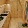 Luksus isolert Camping Pod 6,6 m (med sideinngang)