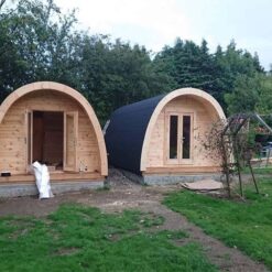 Luksus isolert campingpod 3 m x 4.8 m