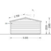 Trehytte WISSOUS 25m²