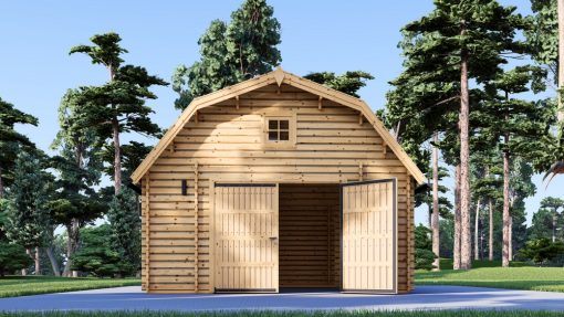 Garasje Mississippi 30m² (5mx6m), 44mm