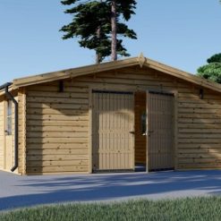 Tregarasje 30 m², 44mm
