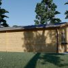 Trippel garasje 54 m² (9m x 6m), 44mm