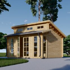 Trehytte Alabama 20m², 44mm