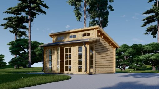 Trehytte Alabama 20m², 44mm