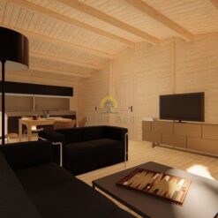 Sommerhus Hakan (7m x 7.19m), 44mm