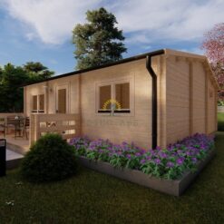 Sommerhus Hakan (7m x 7.19m), 44mm