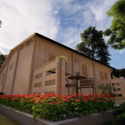 Sommerhus Hakan (7m x 7.19m), 44mm