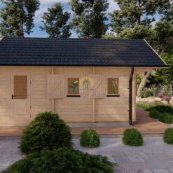 Torino Trehytte med Hems 4.5×6 m