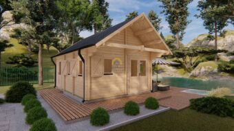 Torino Trehytte med Hems 4.5×6 m