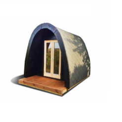 Luksus Isoleret Camping Pod 2.4 m x 4.0 m
