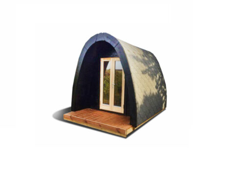 Luksus Isoleret Camping Pod 2.4 m x 4.0 m