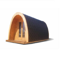 Luksus Isoleret Camping Pod 2,4 m x 5,9 m
