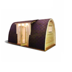 Luksus isolert campingpod 4.8 m (med sideinngang)