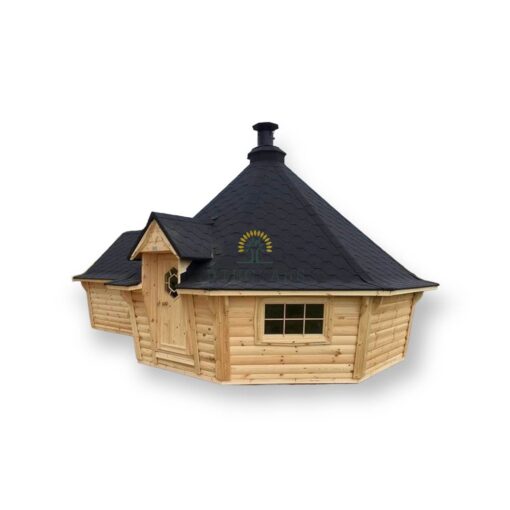 Eksklusiv Grillhytte med Utvidelse (16,5 m² + 4,55 m²)