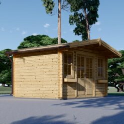 Redskapsbod Olymp 12 m², 44mm