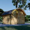 Redskapsbod Orlando 9 m² (3m x 3m), 34 mm
