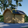 Redskapsbod Orlando 9 m² (3m x 3m), 34 mm