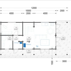 Feriehus AURA 72 m²