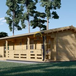 Feriehus TOSCANA 4.8 m x 11 m + terrasse 3 m