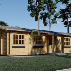 Feriehus TOSCANA 4.8 m x 11 m + terrasse 3 m