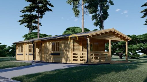Feriehus TOSCANA 4.8 m x 11 m + terrasse 3 m