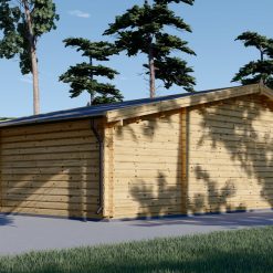 Trehytte CLARA 28m², 44mm/66mm