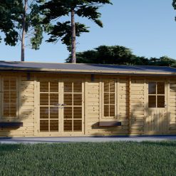 Trehytte LEA 28m², 44mm/66mm