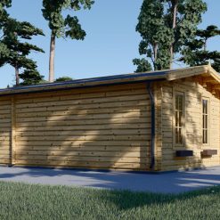 Trehytte LEA 28m², 44mm/66mm