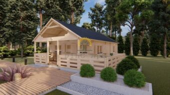 Sommerhus Gustav 48 m², 68mm