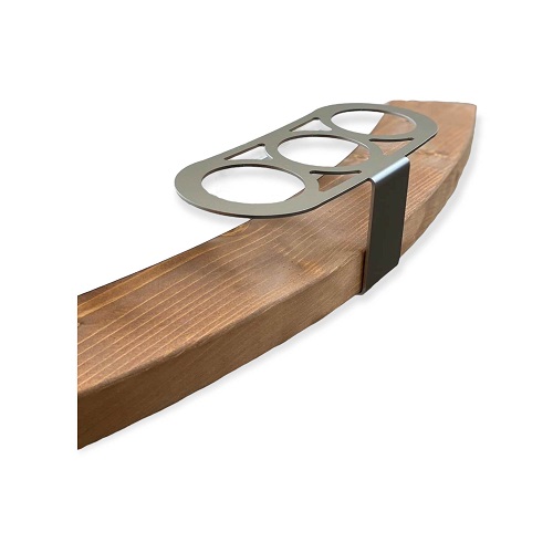 Drikholder i metal (3 drinks)