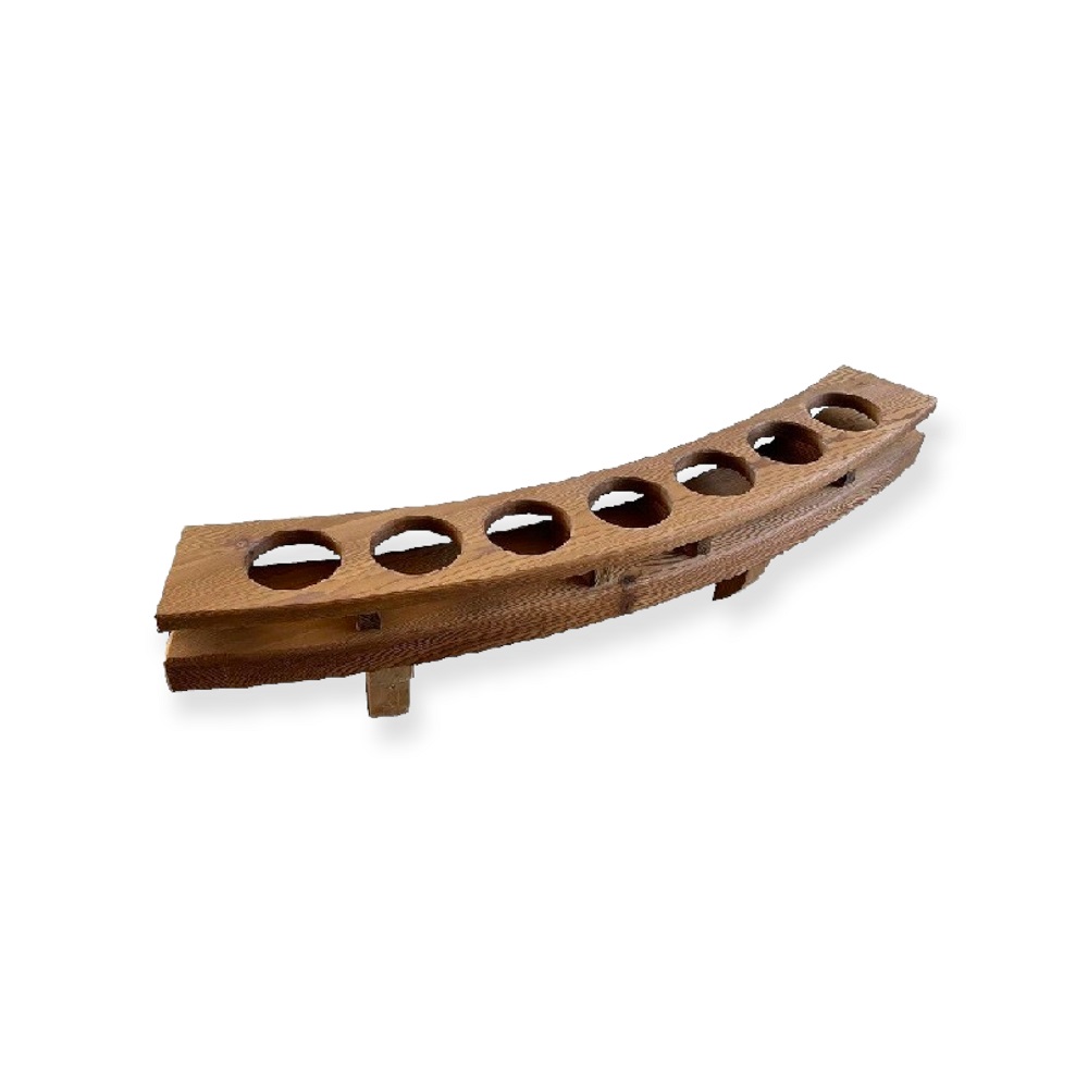 Tredrikkholder med 7 hull