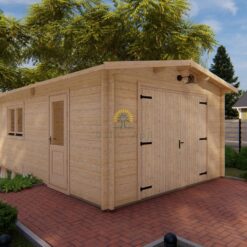 Garage 4m x 6m, 44mm